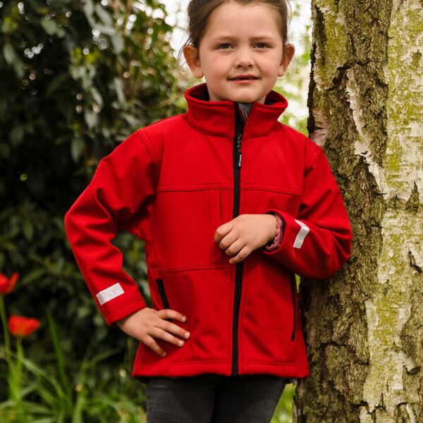 Junior classic softshell 3-layer jacket Thumbnail