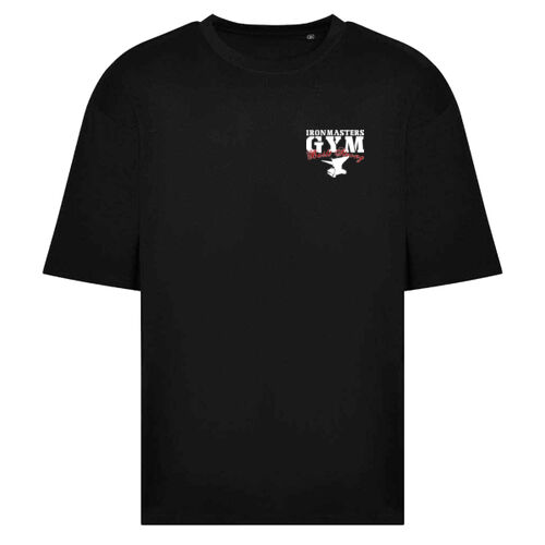 Ironmasters Oversized T-Shirt (Deep Black) Thumbnail
